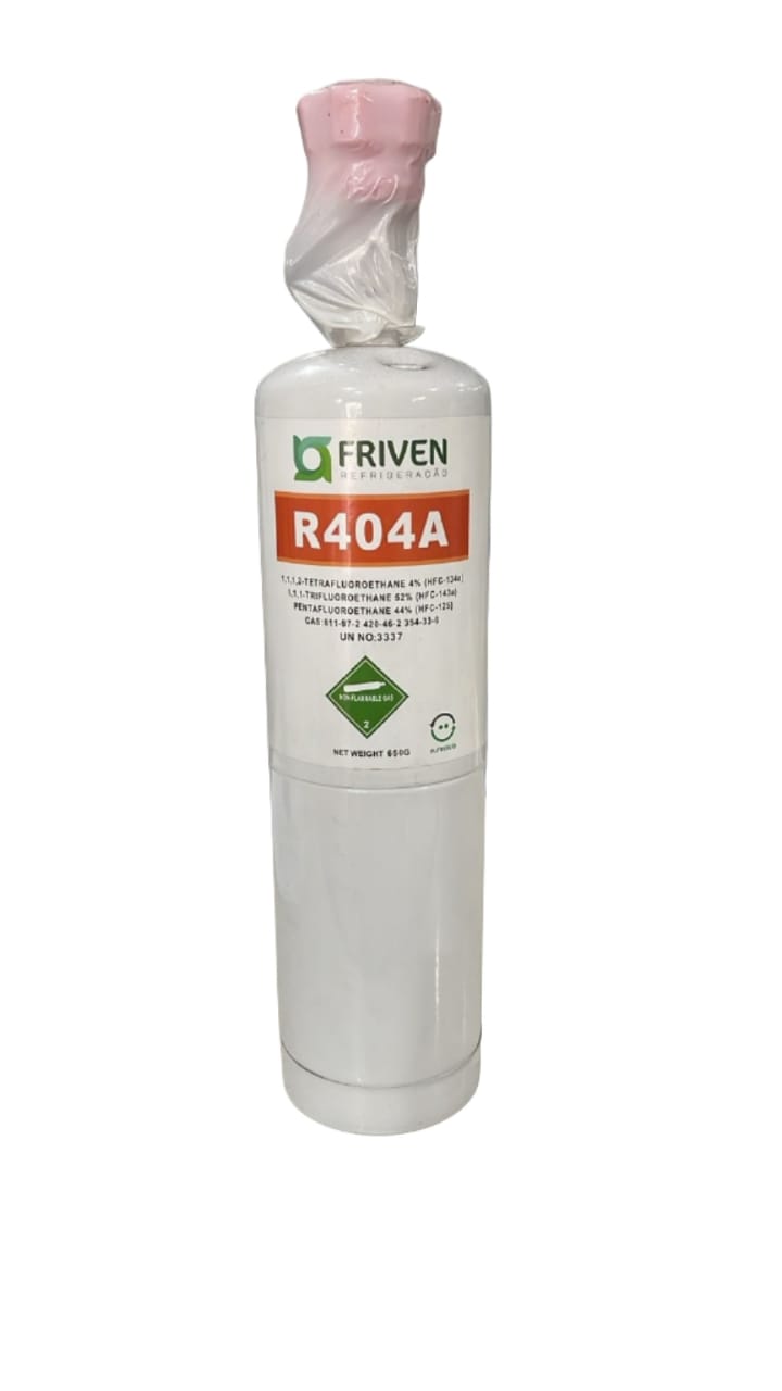 Gás Refrigerante Friven R404A lata de 650g