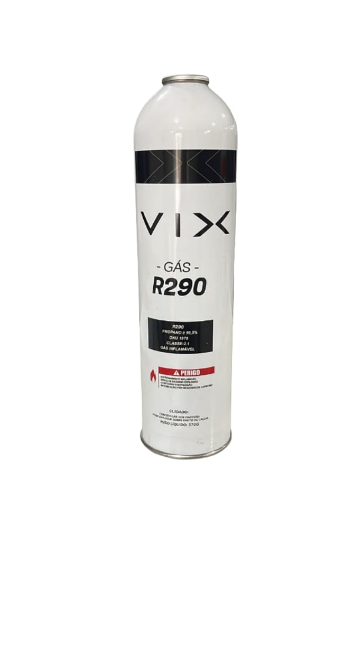 Gás Refrigerante VIX R290 Lata de 370g